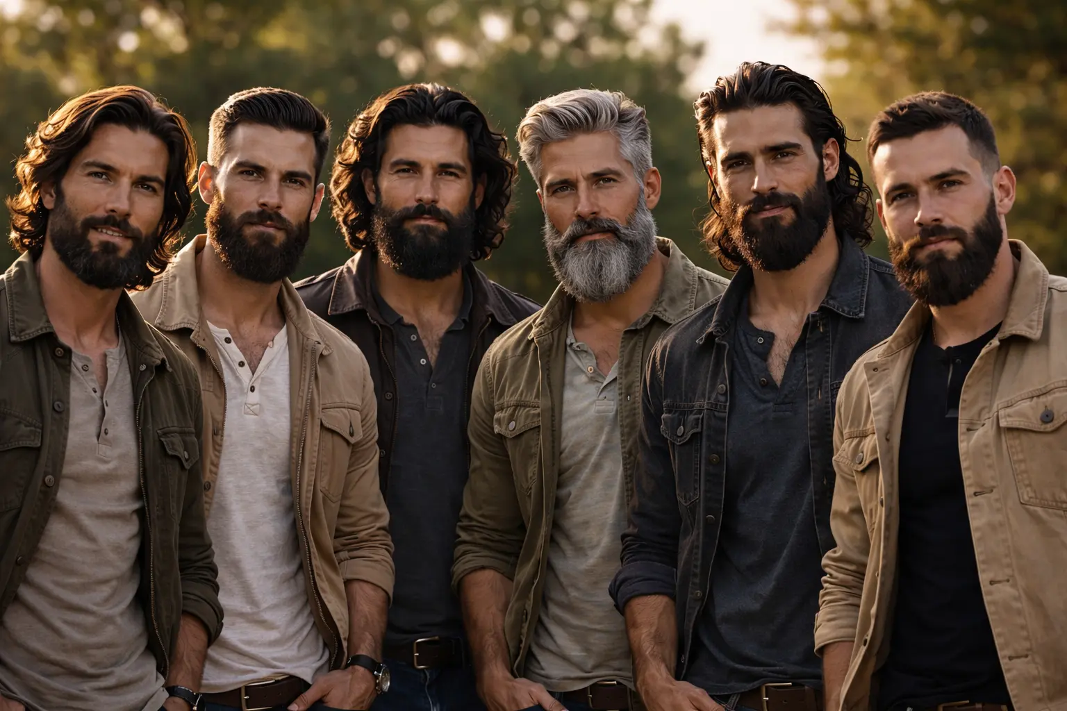 bearded men